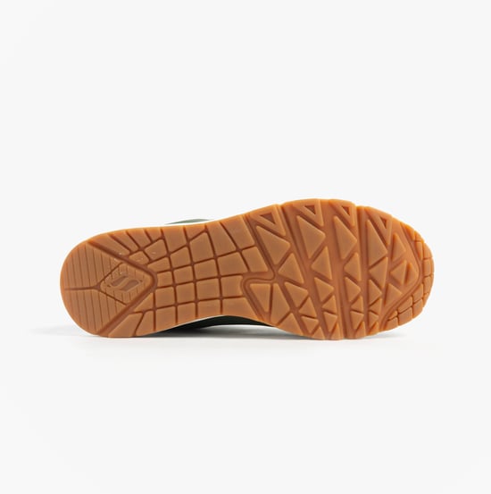 Skechers Uno - Stand On Air Mens Trainers Olive - Image 3