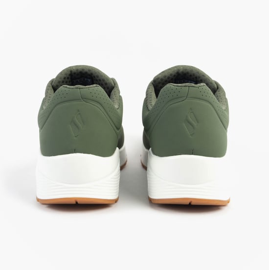 Skechers Uno - Stand On Air Mens Trainers Olive - Image 5