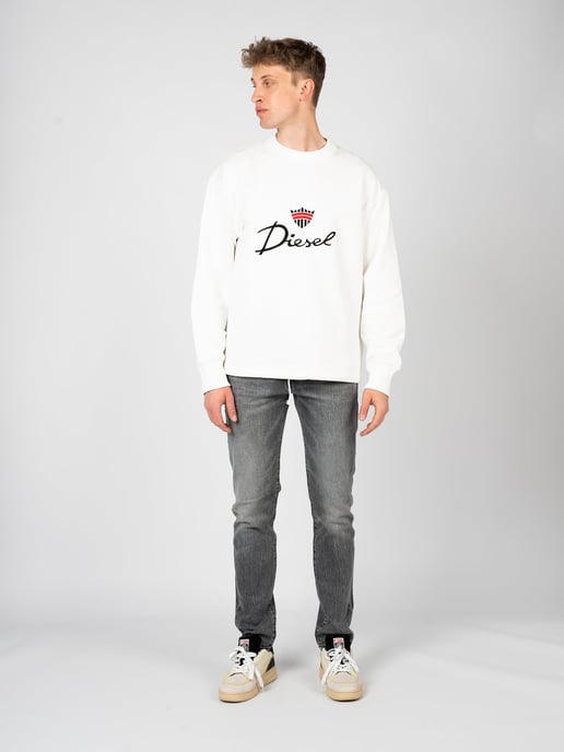 Diesel Blus S-Macsless manlig Vit - Image 1