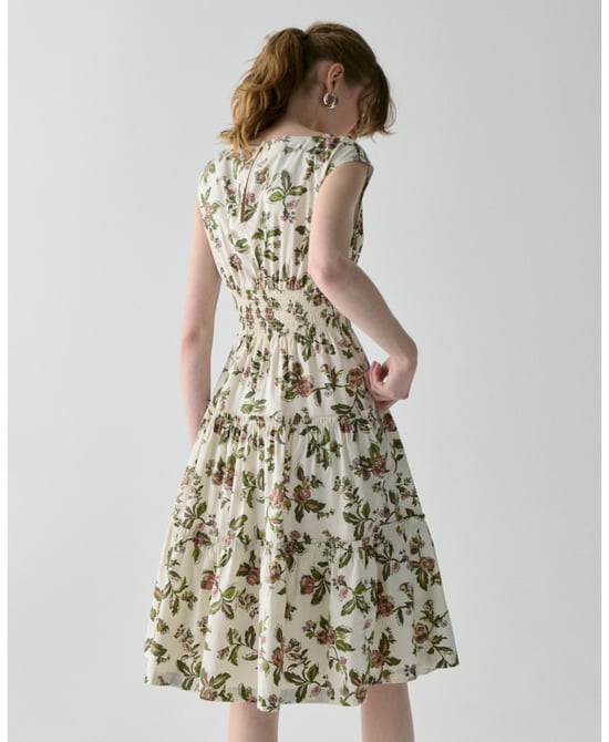 Forest Blooms Blaire Midi Dress - Image 2