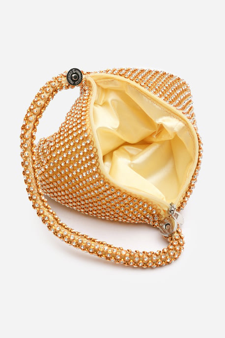 Wheres That From Womens 'Cascabel' Mini Chainmail Pouch Bag - Image 5