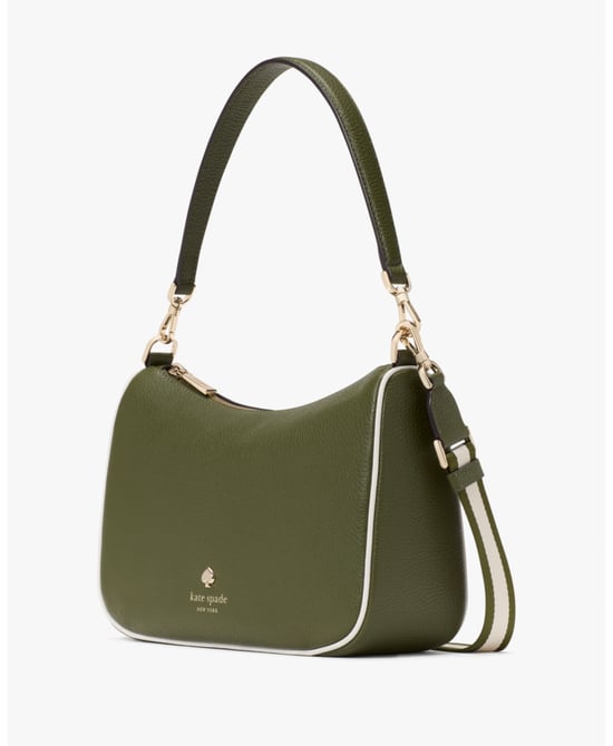Emma Colorblock Pebbled Leather Medium Shoulder Bag - Image 3