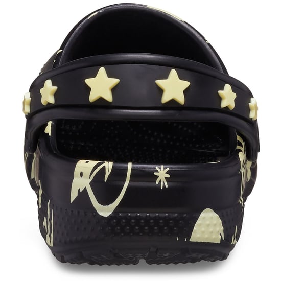 Crocs Classic Graphic Thermoplastic Black Loafers - Image 2