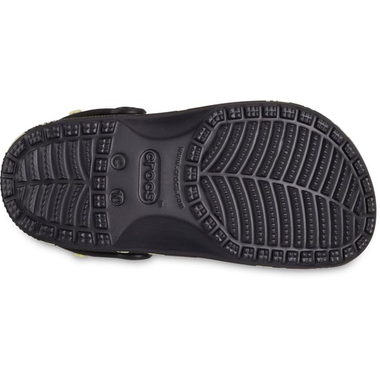 Crocs Classic Graphic Thermoplastic Black Loafers - Image 4