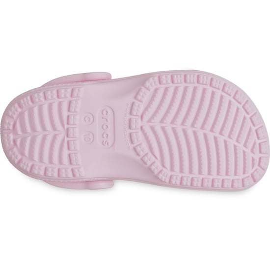 Crocs Småbarn Classic Croslite Gummi Rosa Milk Loafers - Image 4