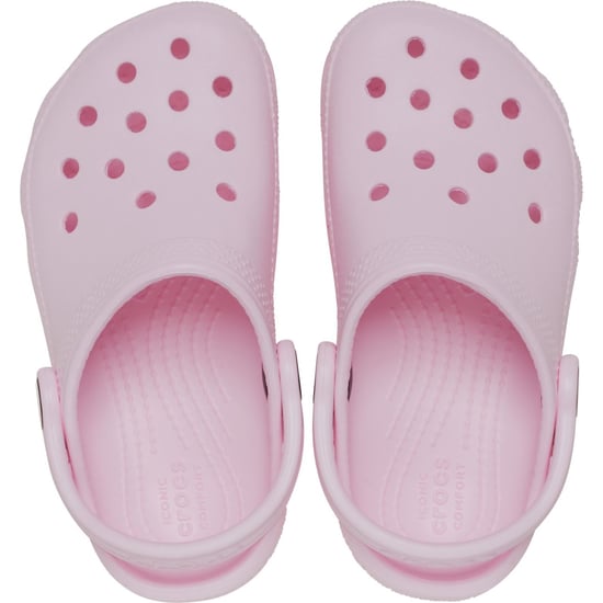 Crocs Småbarn Classic Croslite Gummi Rosa Milk Loafers - Image 5