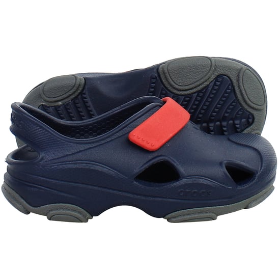 Crocs All-Terrain Fisherman Kids Navy Sandals - Image 4