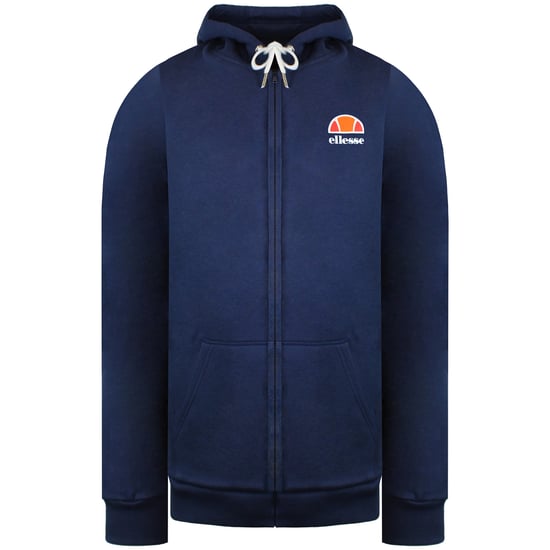 Ellesse Full Zip Up Mens Navy Track Jacket - Image 1