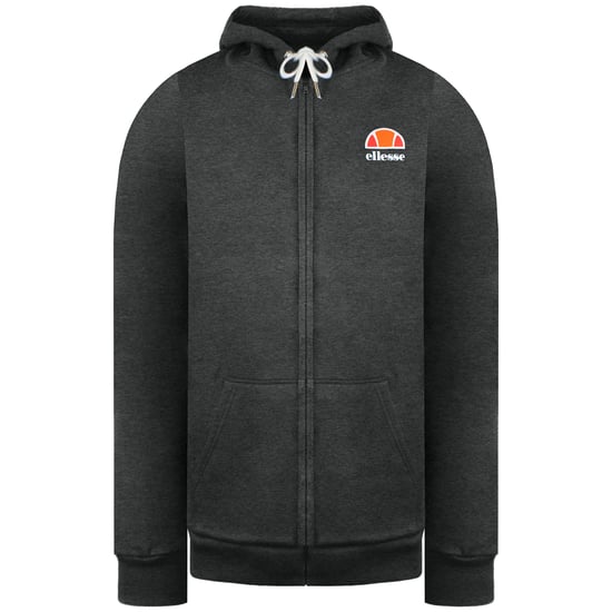 Ellesse Full Zip Up Mens Dark Grey Track Jacket - Image 1