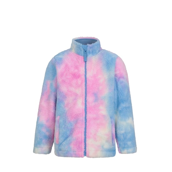 Mountain Warehouse Regenboog fleece voor kinderen (Paars) - Image 1