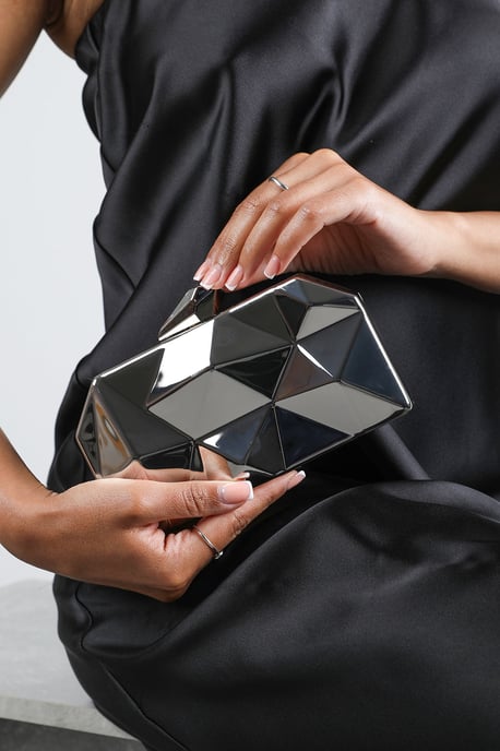 Wheres That From Womens 'Rica' Geometric Clutch Bag - Image 6