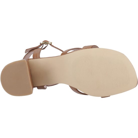 Hush Puppies Nalani Leren Damessandalen In Het Bruin - Image 3