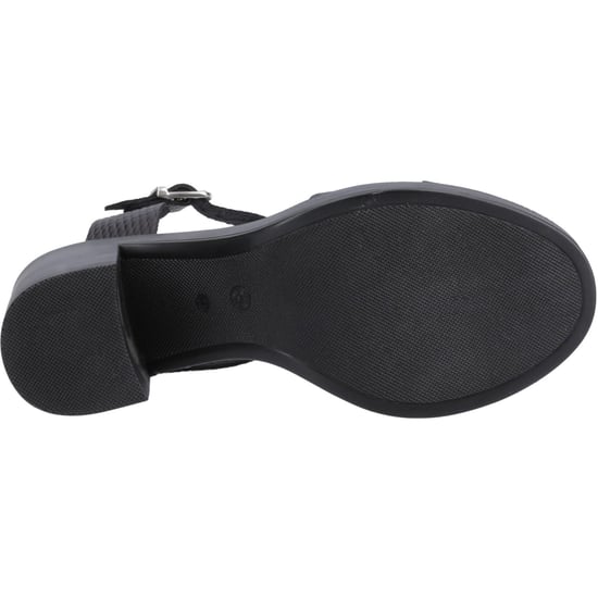 Hush Puppies Georgia Leather Women's Black/Snake Sandals - Image 3