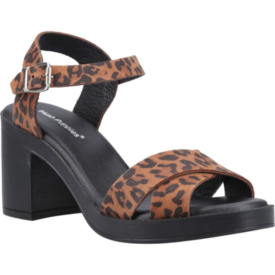 Hush Puppies Georgia Leather Women's Leopard Sandals - Image 1