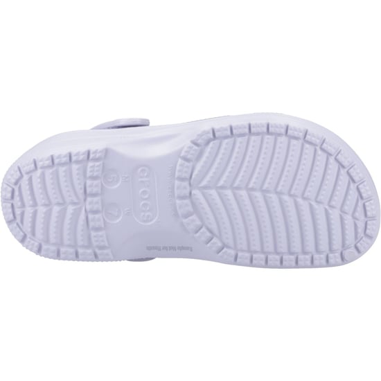 Crocs Classic Frosted Thermoplastic Purple Moon Clogs - Image 3