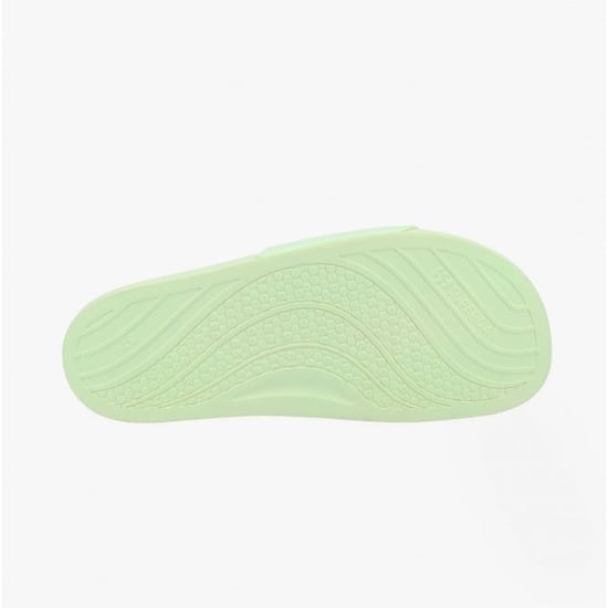 Superga 1908 Clear Identity Womens Slides Green Primrose - Image 3
