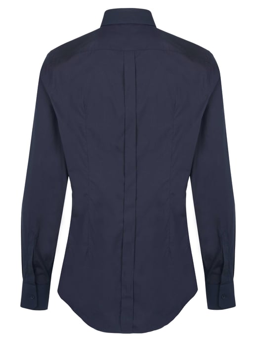 Dolce & Gabbana Gouden Collectie overhemd marineblauw - Image 2