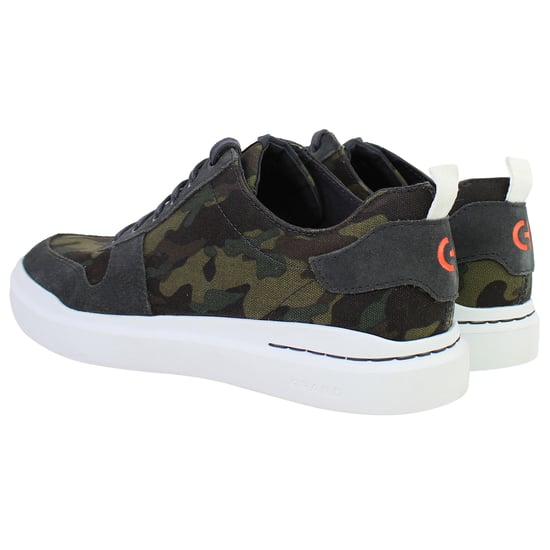 Cole Haan GrandPro Rly Mens Camo Green Trainers - Image 3