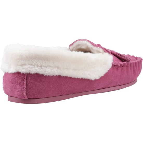 Hush Puppies Agnes Mocka Kvinnors Rosa Tofflor - Image 2