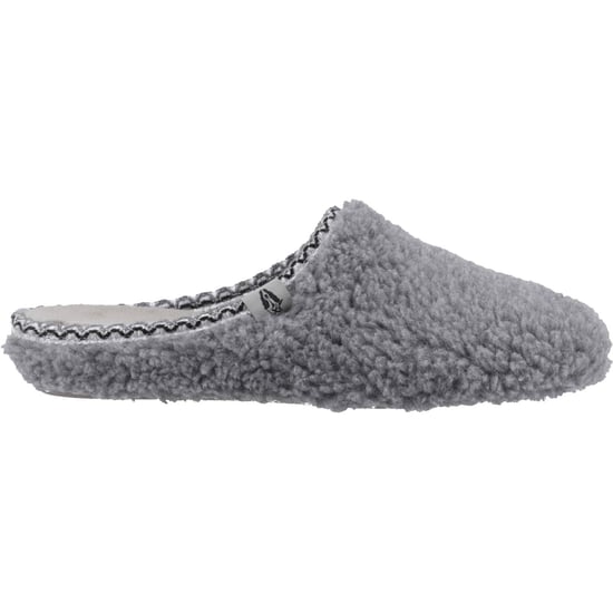 Hush Puppies Bra Textil Kvinnors Grå Tofflor - Image 5