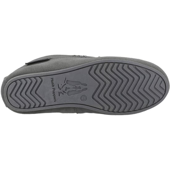 Hush Puppies Annie Mocassin Suede Women's Grey Slippers - Image 3