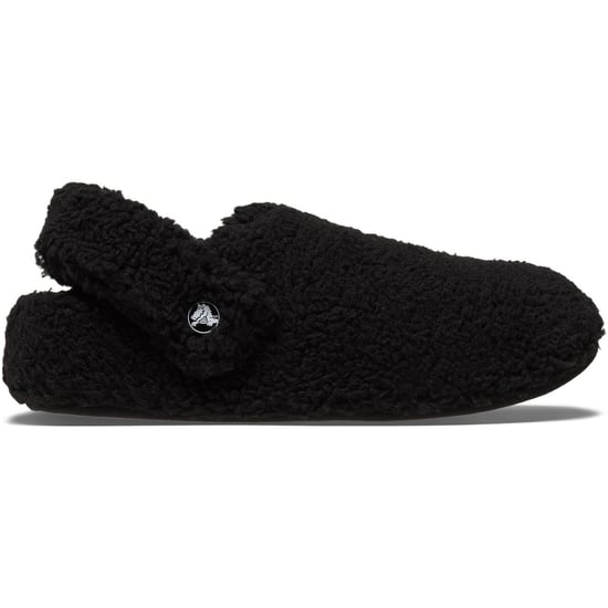 Crocs Classic Cozzzy Slipper Polyester Dames Zwarte Slippers - Image 6