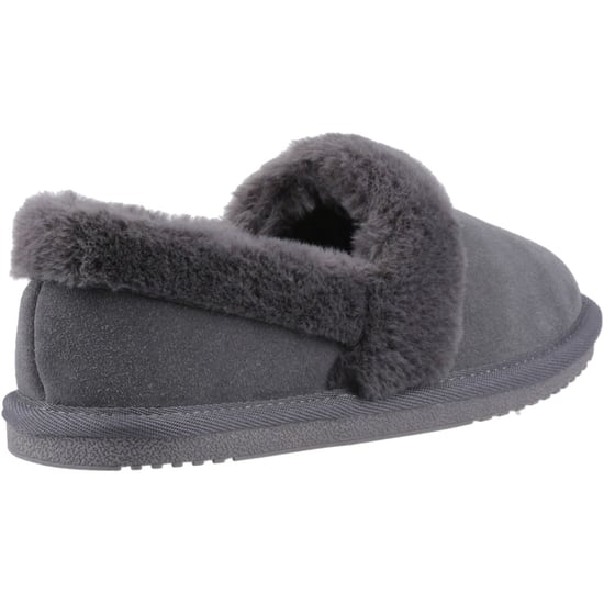 Hush Puppies Ariel Suede Women's Grey Slippers - Image 2