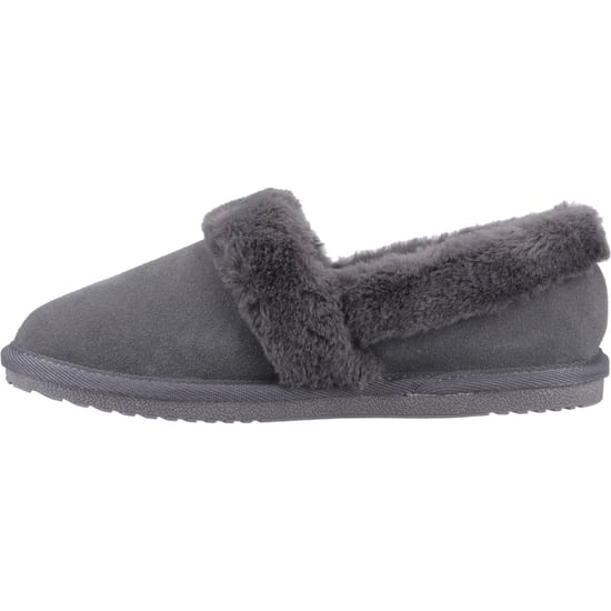 Hush Puppies Ariel Suede Women's Grey Slippers - Image 4