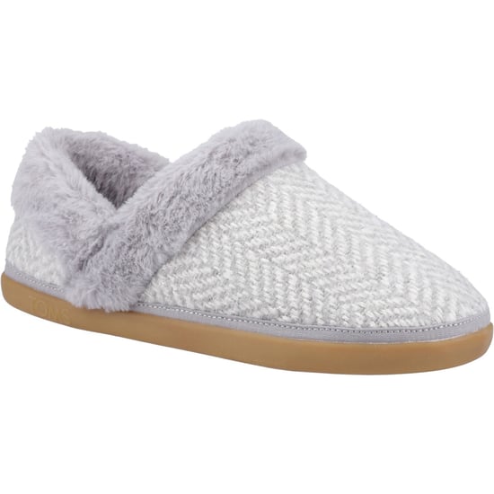 TOMS Oslo Polyester Kvinnors Drizzle Grey Tofflor - Image 1
