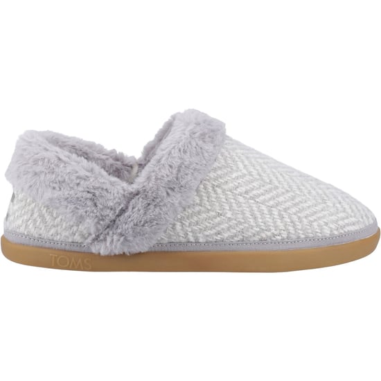 TOMS Oslo Polyester Kvinnors Drizzle Grey Tofflor - Image 5