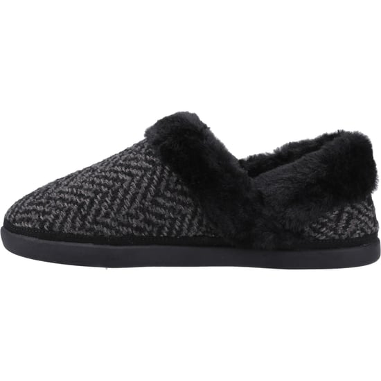 TOMS Oslo Polyester Damer Svarta Tofflor - Image 4