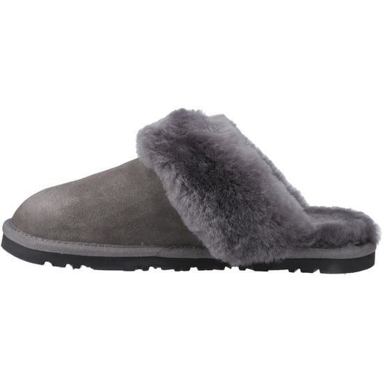 Hush Puppies Samantha Suede Women's Grey Slippers - Image 4