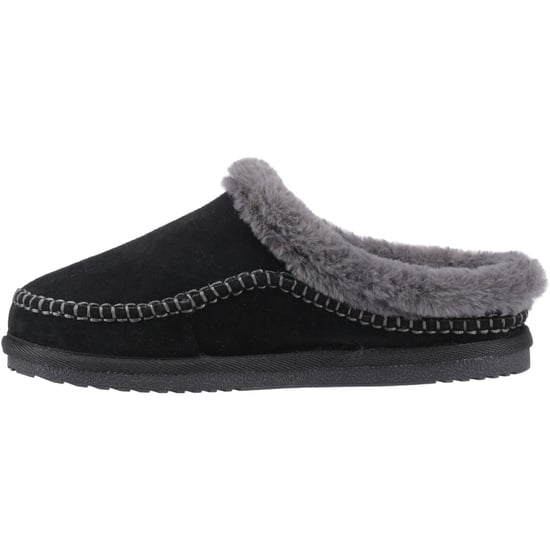 Hush Puppies Anika Suede Women's Black Slippers - Image 4