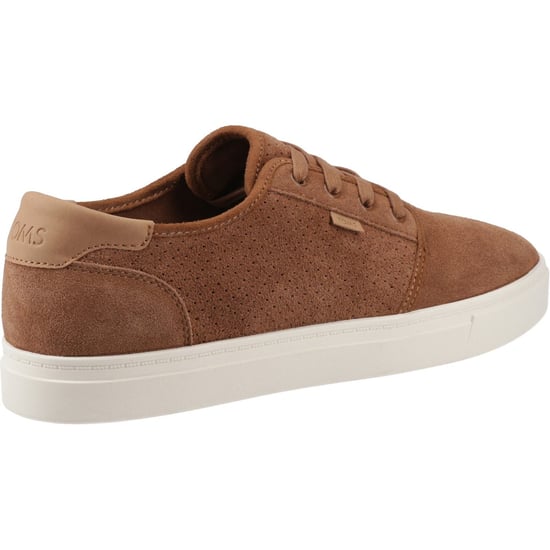 TOMS Carlo 2.0 Leather Men's Walnut Trainers - Image 2