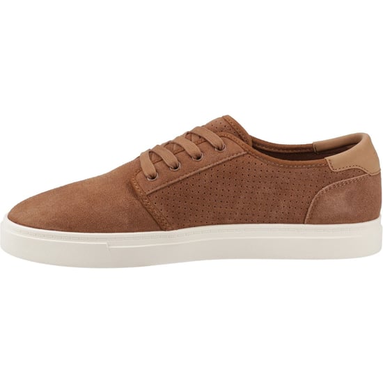 TOMS Carlo 2.0 Leather Men's Walnut Trainers - Image 4