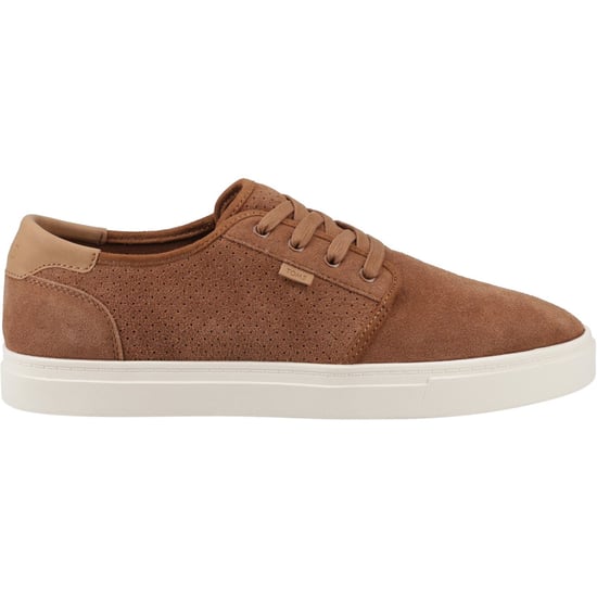 TOMS Carlo 2.0 Leather Men's Walnut Trainers - Image 5