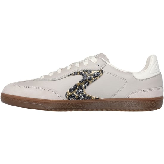 Skechers Hotshot Shimmering Spots Women's Taupe Trainers - Image 4
