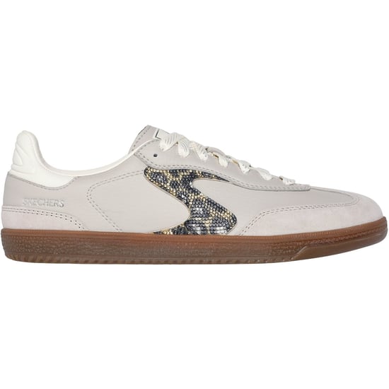 Skechers Hotshot Shimmering Spots Women's Taupe Trainers - Image 5