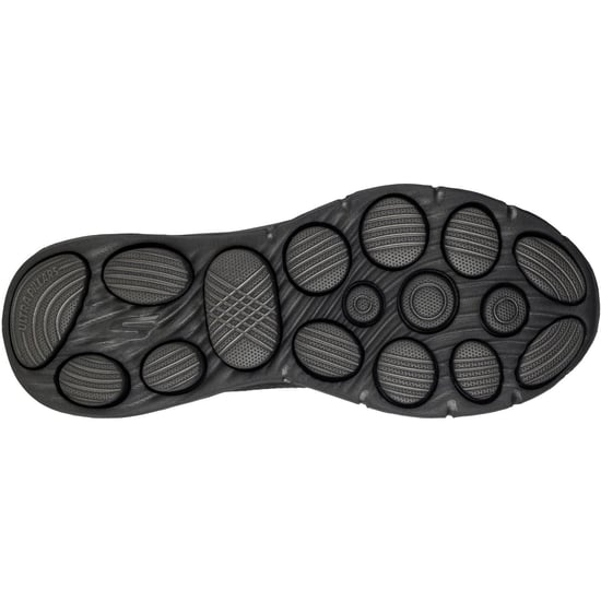 Skechers Go Walk 8 Pelayo Textiel Heren Zwarte Sneakers - Image 2