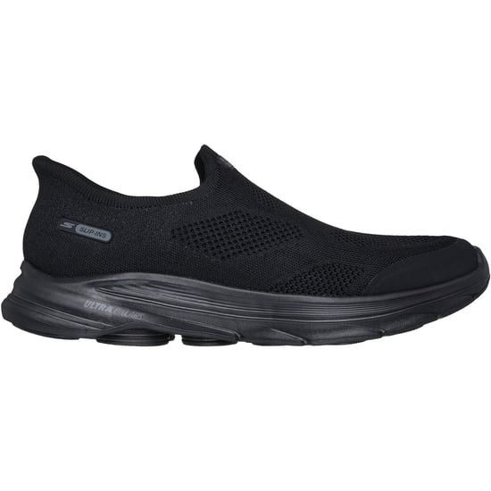 Skechers Go Walk 8 Pelayo Textiel Heren Zwarte Sneakers - Image 5