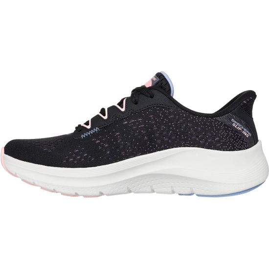 Skechers Arch Fit 2.0 Fresh Pace Textiel Dames Zwarte/multi Sneakers - Image 4