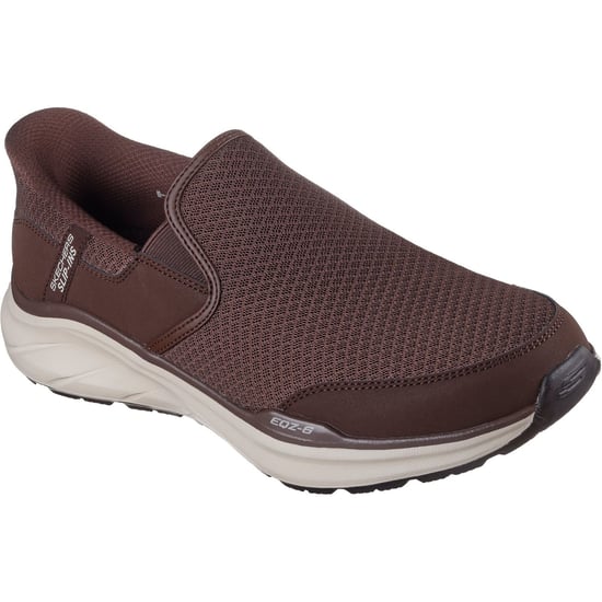 Skechers Equalizer 6.0 Textiel Heren Bruine Sneakers - Image 1