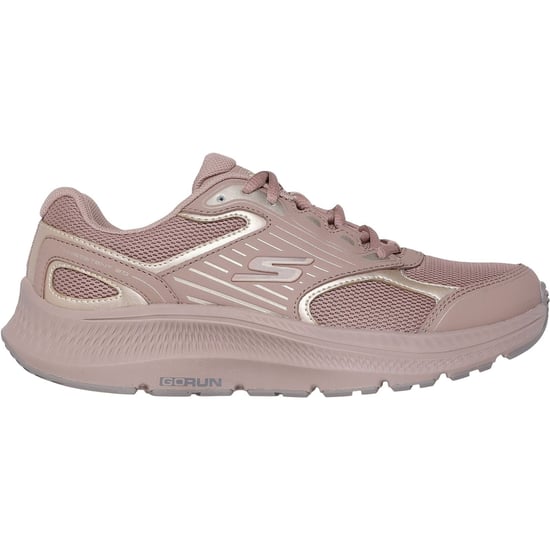 Skechers GO RUN Consistent 2.0 Advantage Leren Damessneakers In Lichtbruin/goud - Image 5