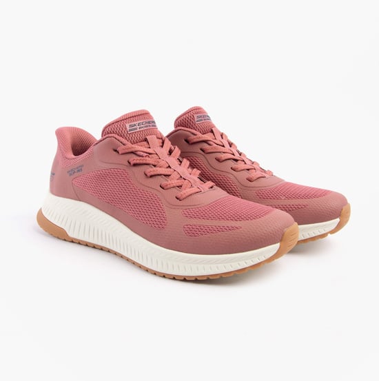 Skechers Bobs Squad 4 - Basislook Dames Sneakers Roze - Image 2