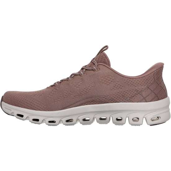 Skechers Glide-Step Elevate Amaze Textiel Damessneakers Bruin - Image 4