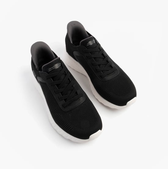 Skechers Bob Squad Chaos - Solid Step Herrskor Svart - Image 2