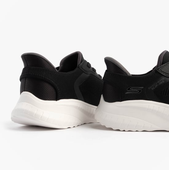 Skechers Bob Squad Chaos - Solid Step Herrskor Svart - Image 5