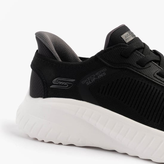 Skechers Bob Squad Chaos - Solid Step Herrskor Svart - Image 6