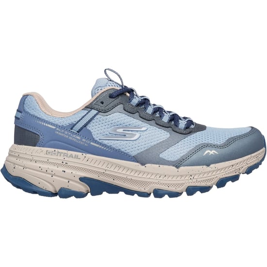 Skechers Performance GO RUN Trail Altitude 2.0 Ravine Dames Sneakers Van Leer In Leisteenkleur - Image 5