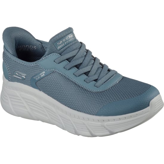 Skechers BOBS Flex Hi Linear Force Textil Damer Slate Sneakers - Image 1